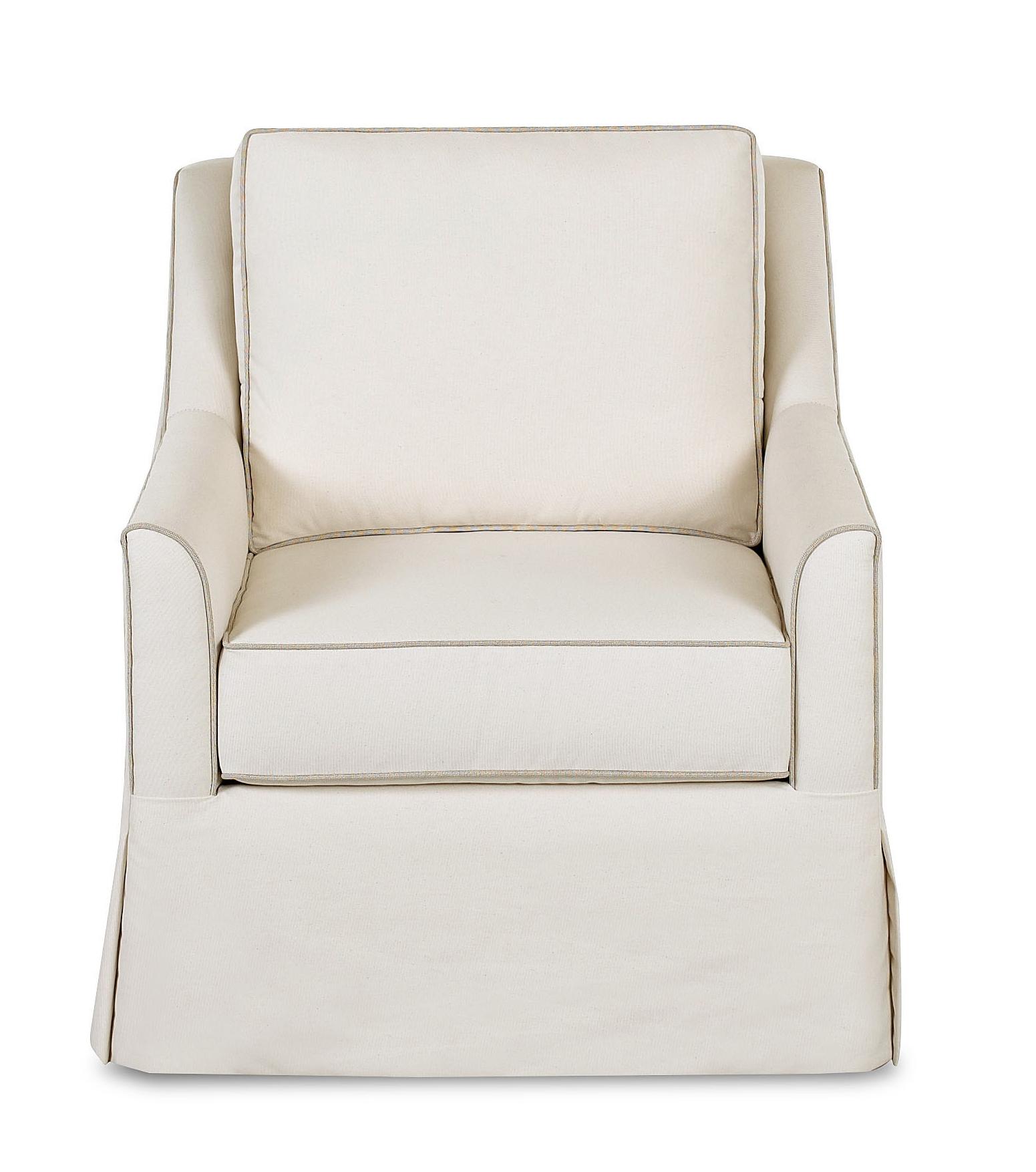 Klaussner Chairs and Accents Leah Swivel Accent Chair Sheely's